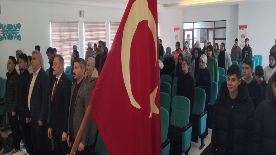 Okulumuzda 12 Mart İstiklal Marşı'nın Kabulü ve Mehmet Akif ERSOY'u Anma programı yapıldı...